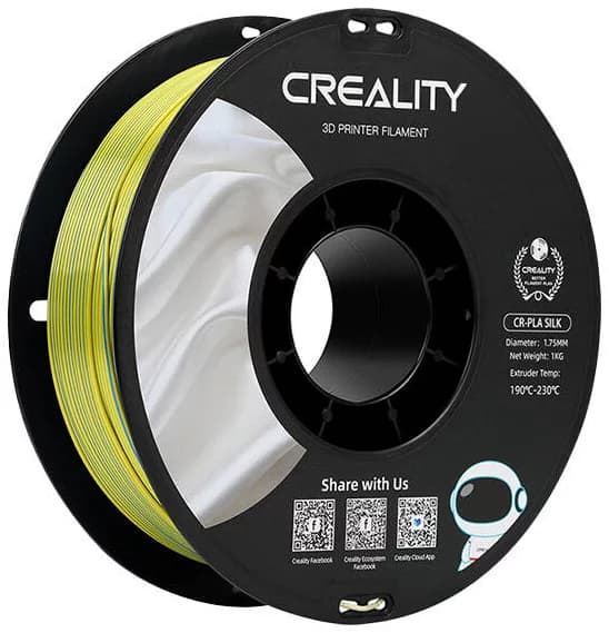 Creality Dual Silk Yellow Blue Filament 1kg