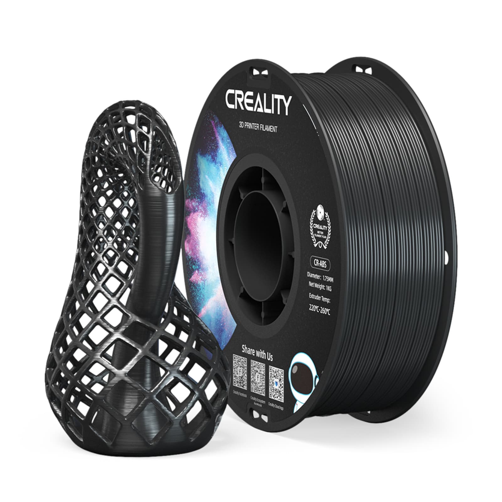 Creality ABS Black Filament 1kg
