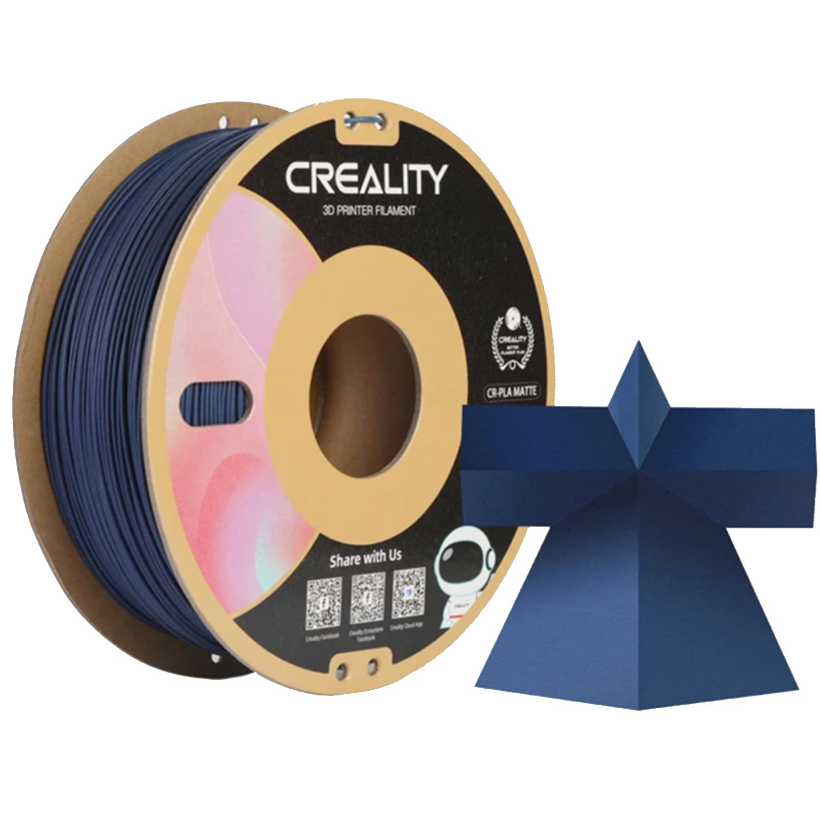 Creality CR-PLA Matte Navy Blue Filament 1kg