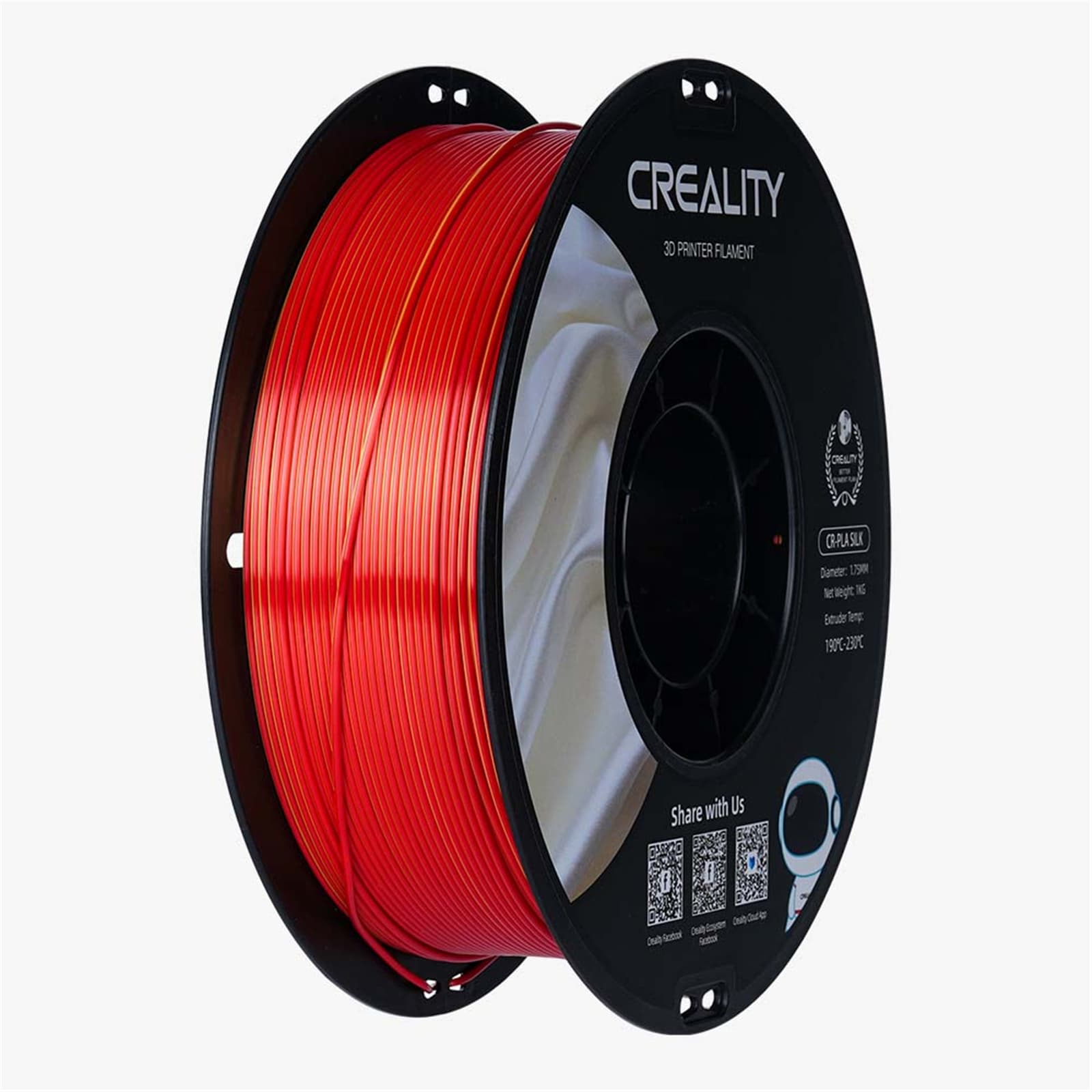 Creality Dual Silk Golden Red Filament 1kg