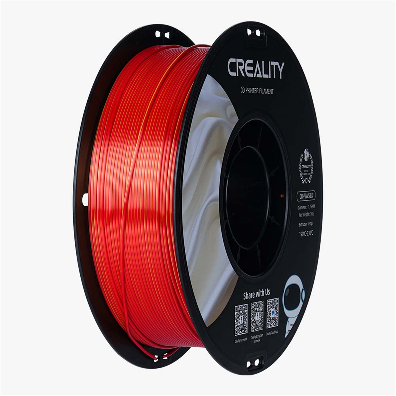 Creality Dual Silk Golden Red Filament 1kg