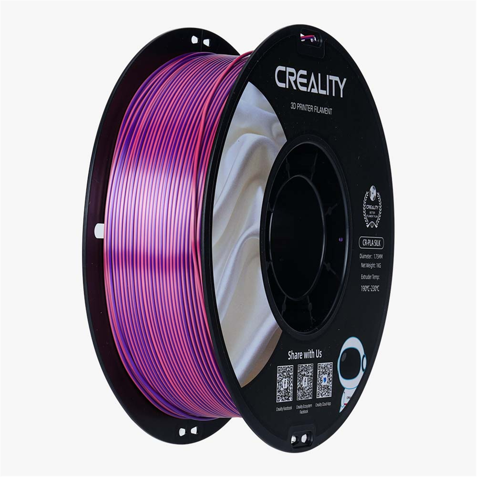 Creality Dual Silk Pink Purple Filament 1kg