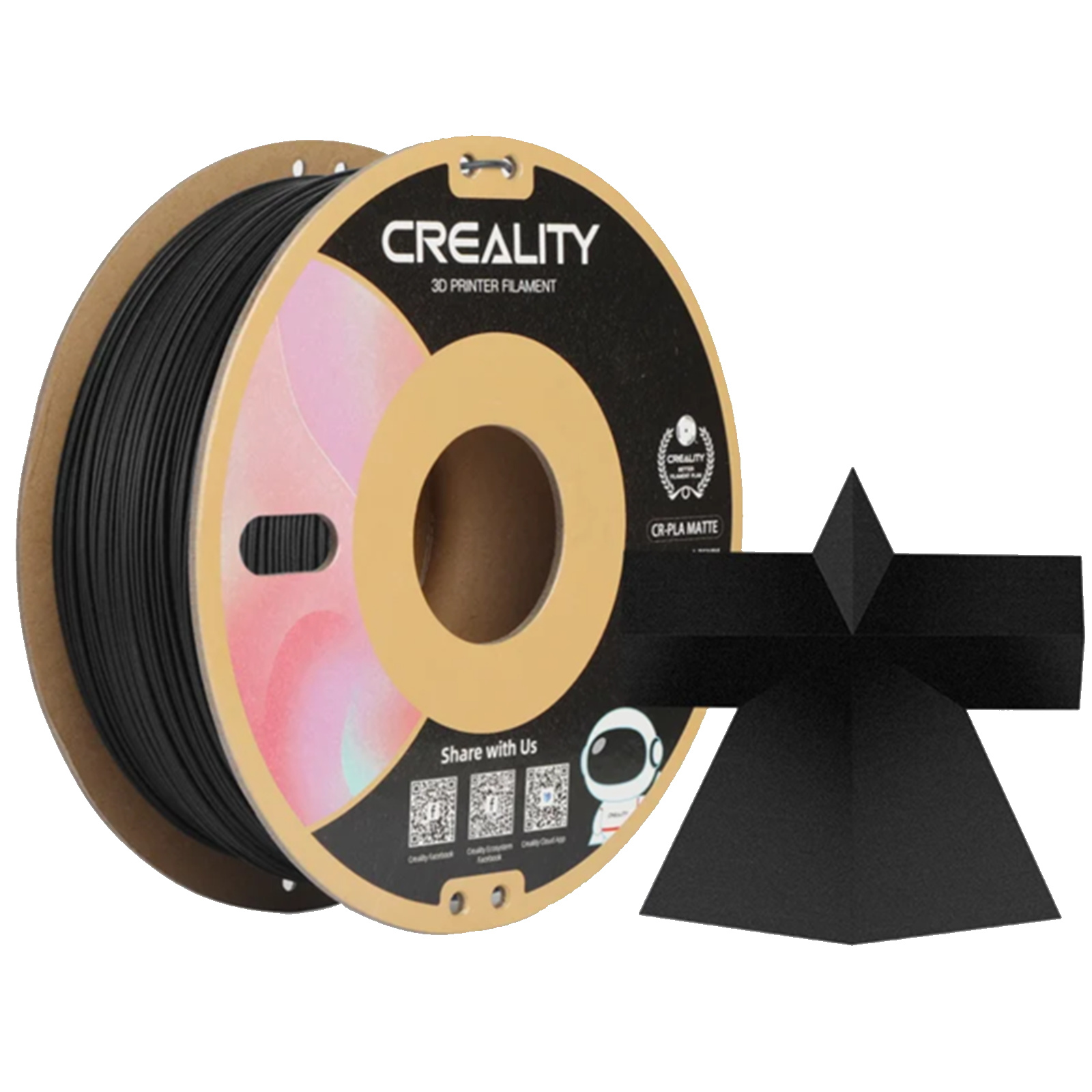 Creality PLA Matte Black Filament 1kg