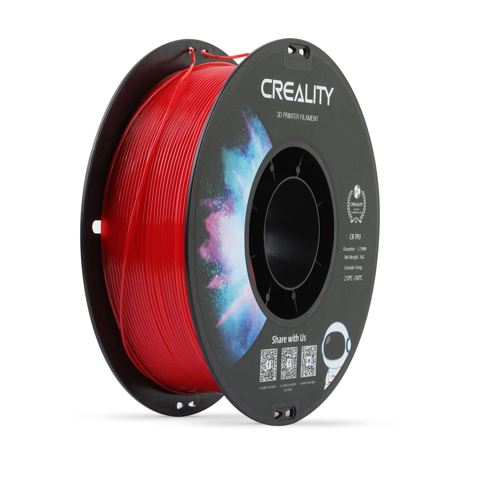 Creality TPU Red Filament 1kg